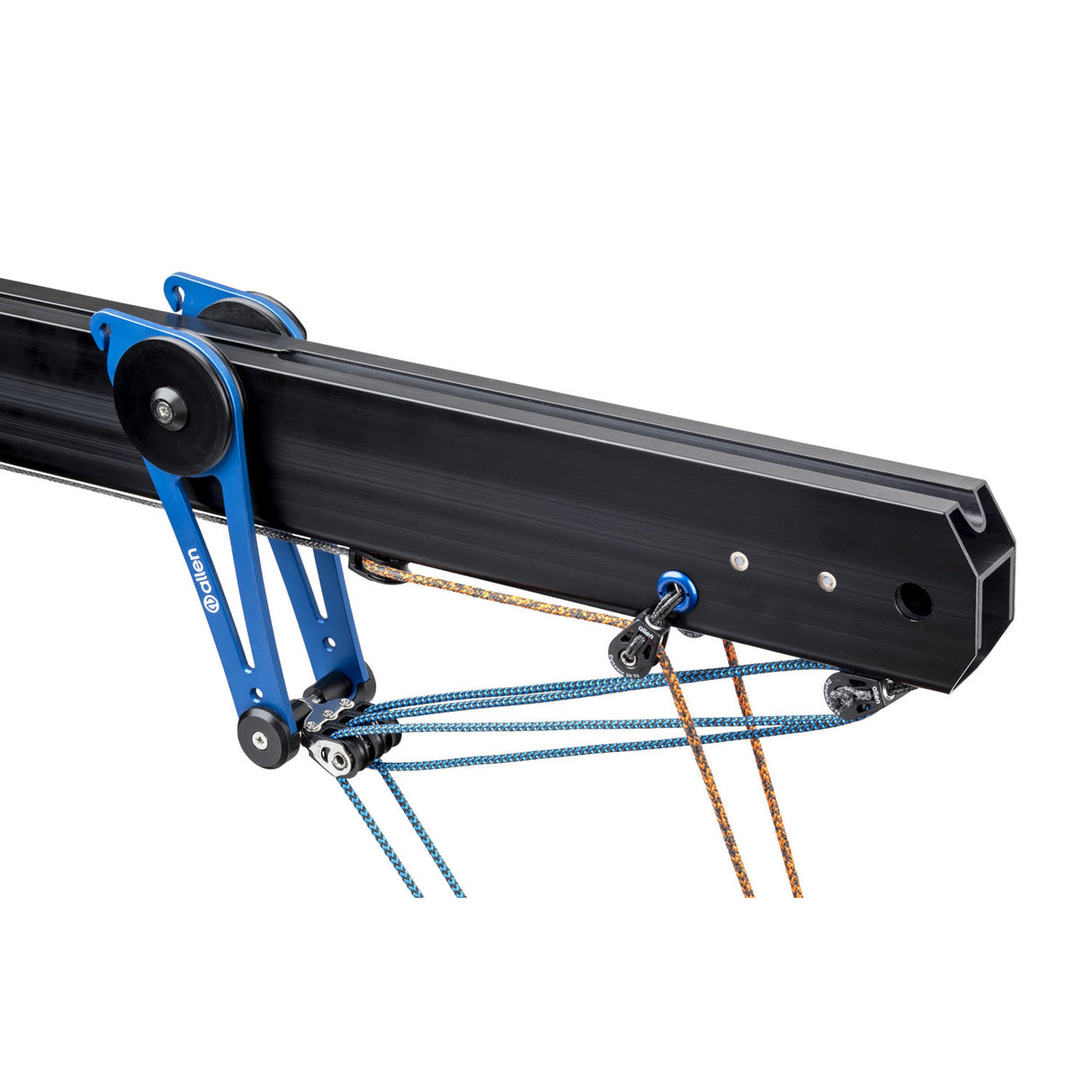 Allen Brothers V2 Vang Lever For Finn/Ok Dinghy - Blue