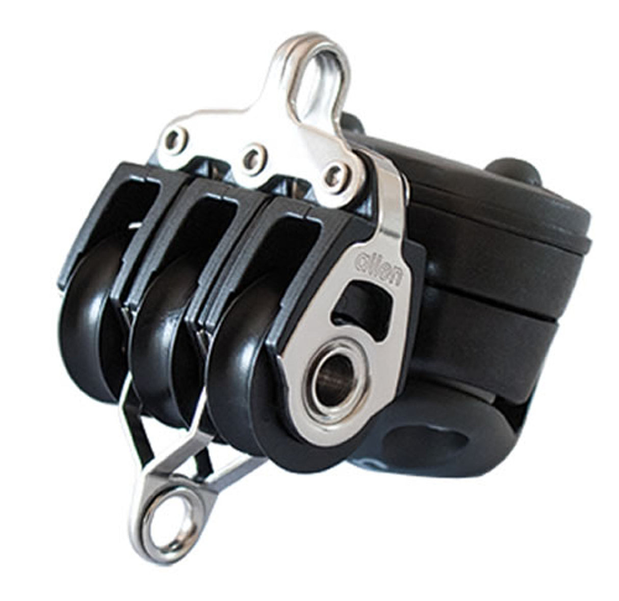 Allen Brothers 30mm Dynamic Triple Block with Inverted Cleat and Becket
