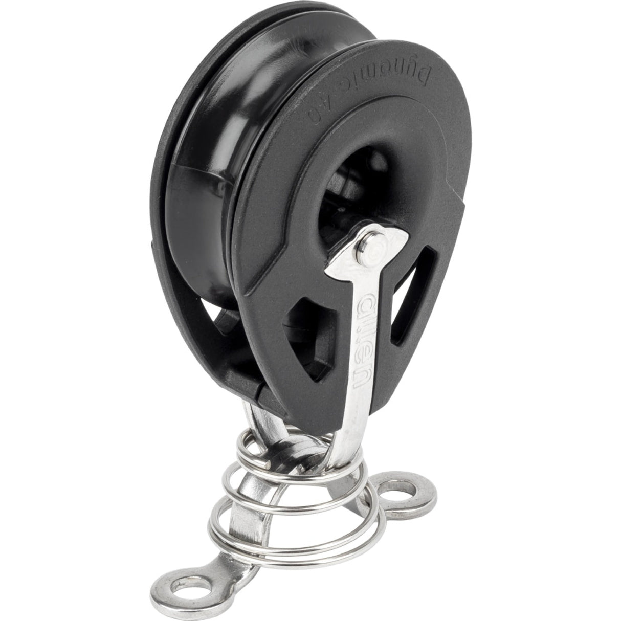 Allen Brothers 40mm Dynamic Single Strap Block with Lacing Eye and Spring
