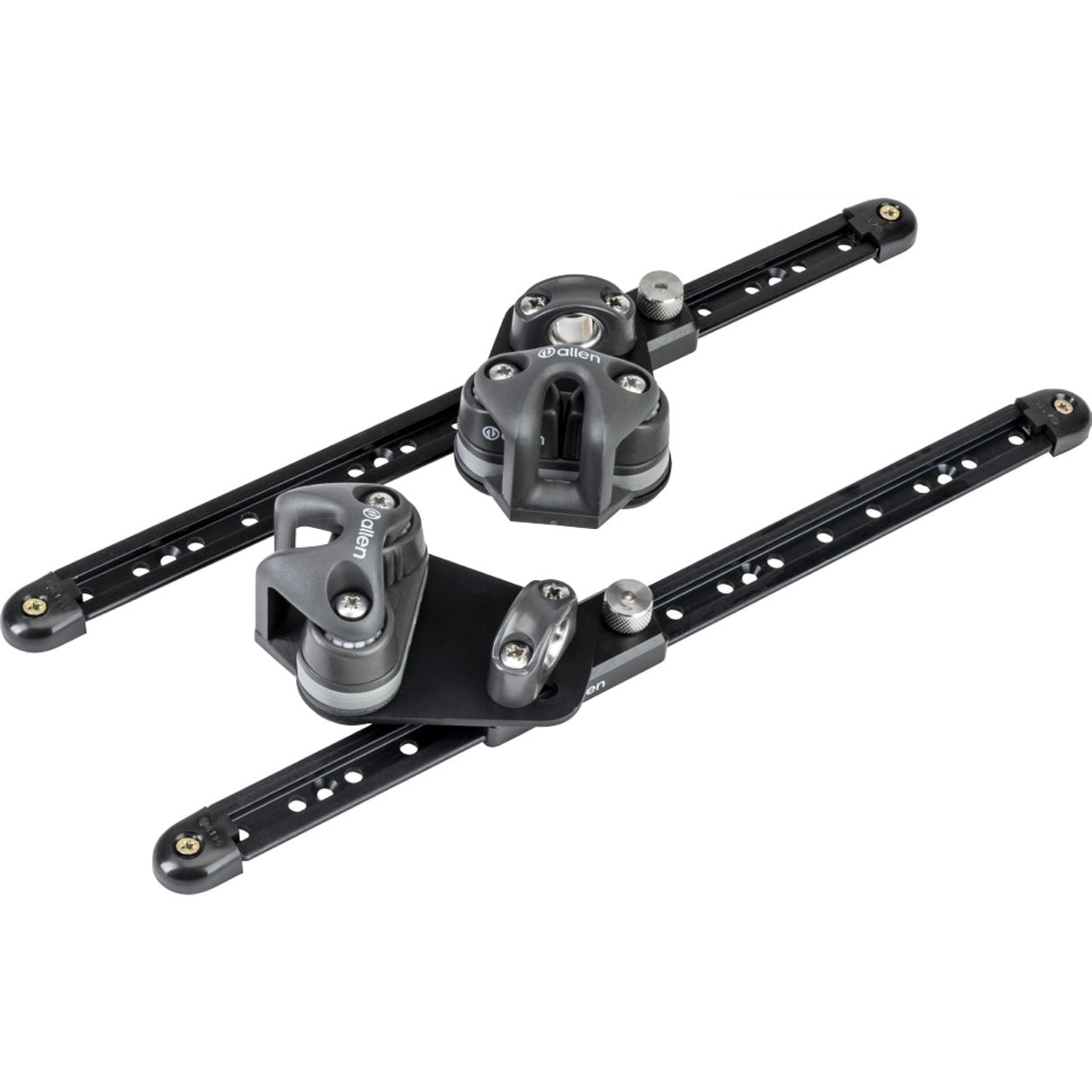 Allen Brothers Piston Stop Bullseye Fairlead with Swivel Cleat