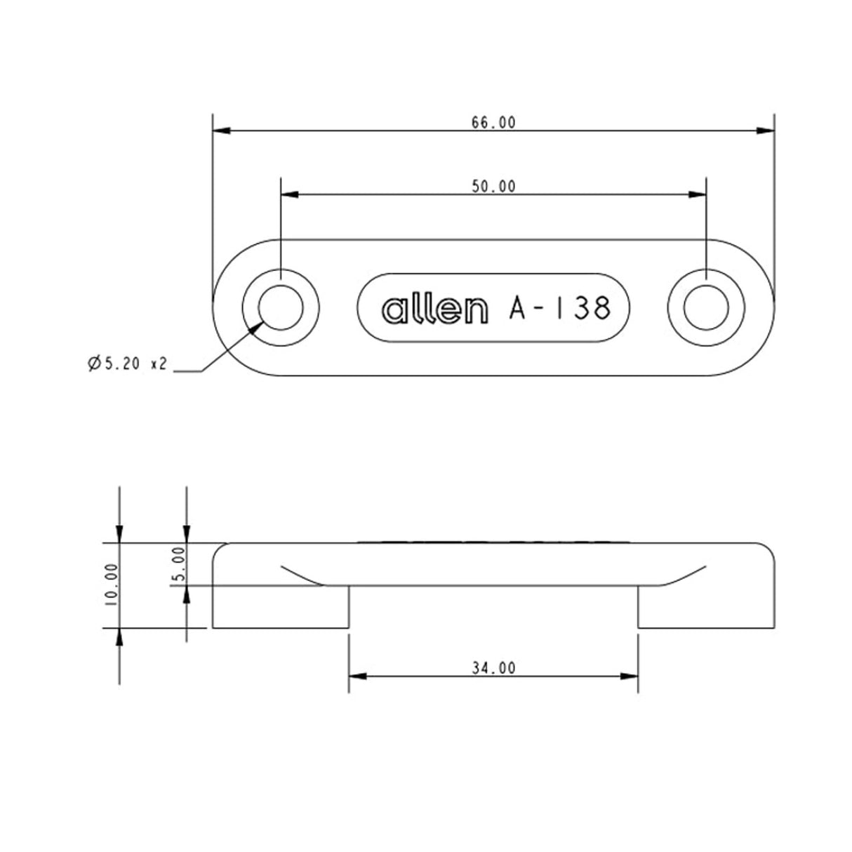 Allen Brothers 66MM Nylon Lacing Strap