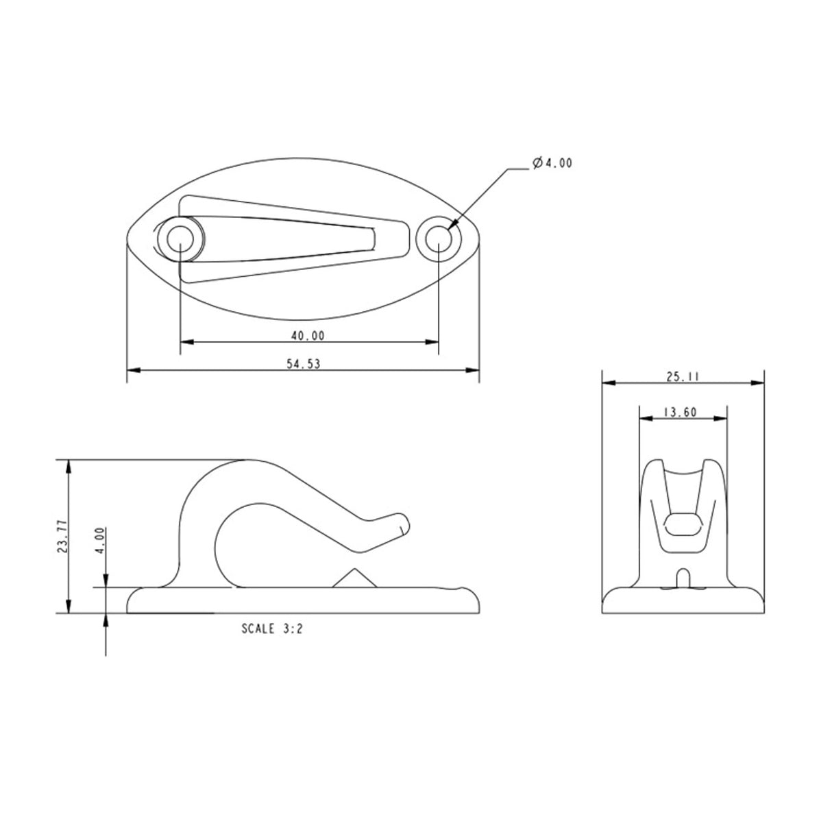 Allen Brothers 10MM Acetal Snatch Lead Hook