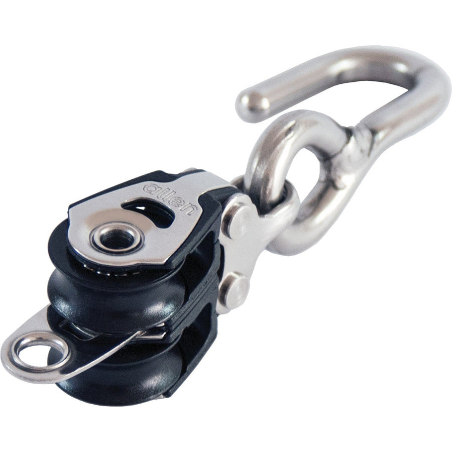 Allen Brothers 20mm Double Dynamic Block with Becket and Hook