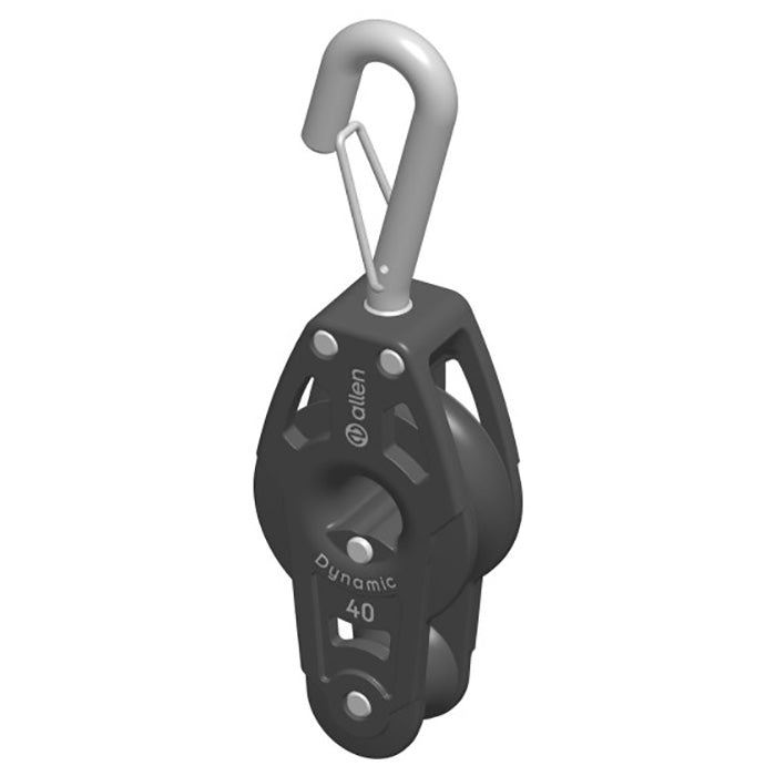 Allen Brothers 40mm Dynamic Fiddle Block with Hook