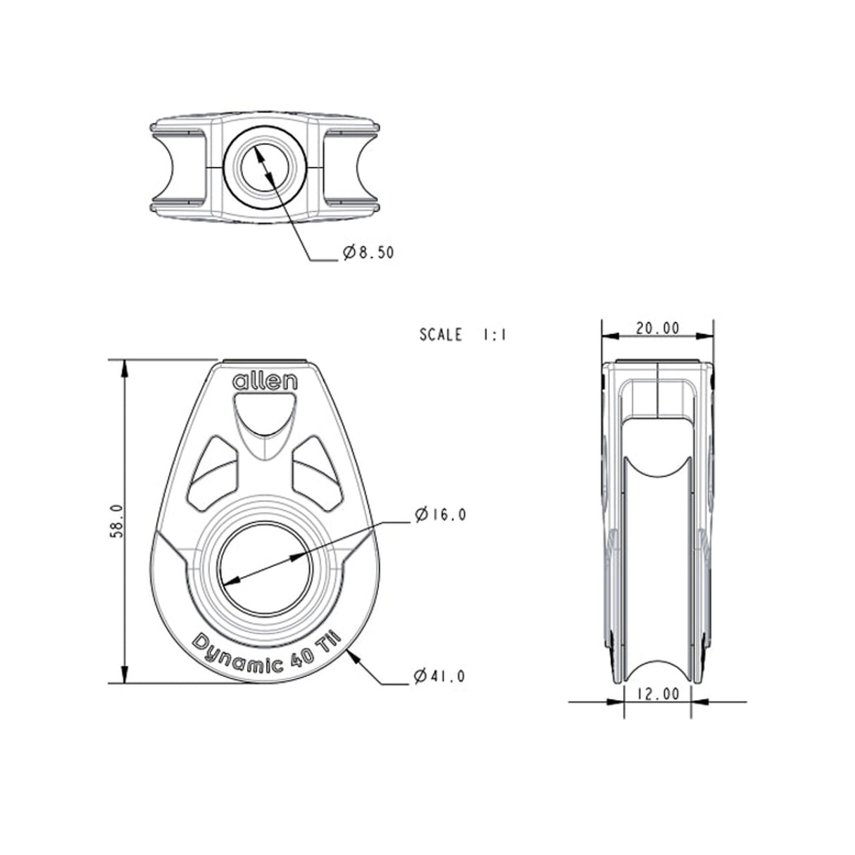 Allen Brothers 40MM Dynamic Ezi-Ti