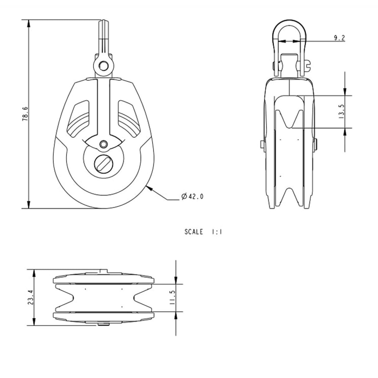 Allen Brothers 40MM Switchable Ratchet