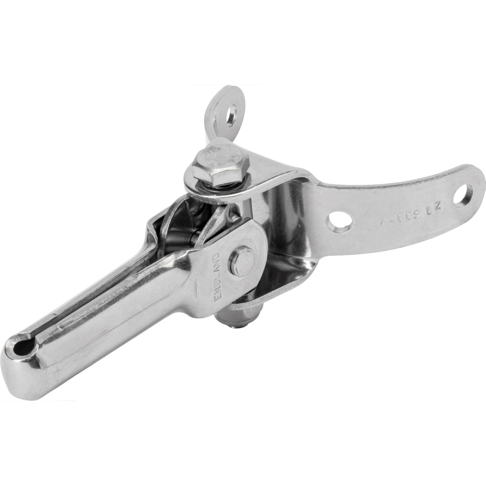 Allen Brothers 55mm X 13.6mm Stainless Steel Gooseneck with Radiused Strap