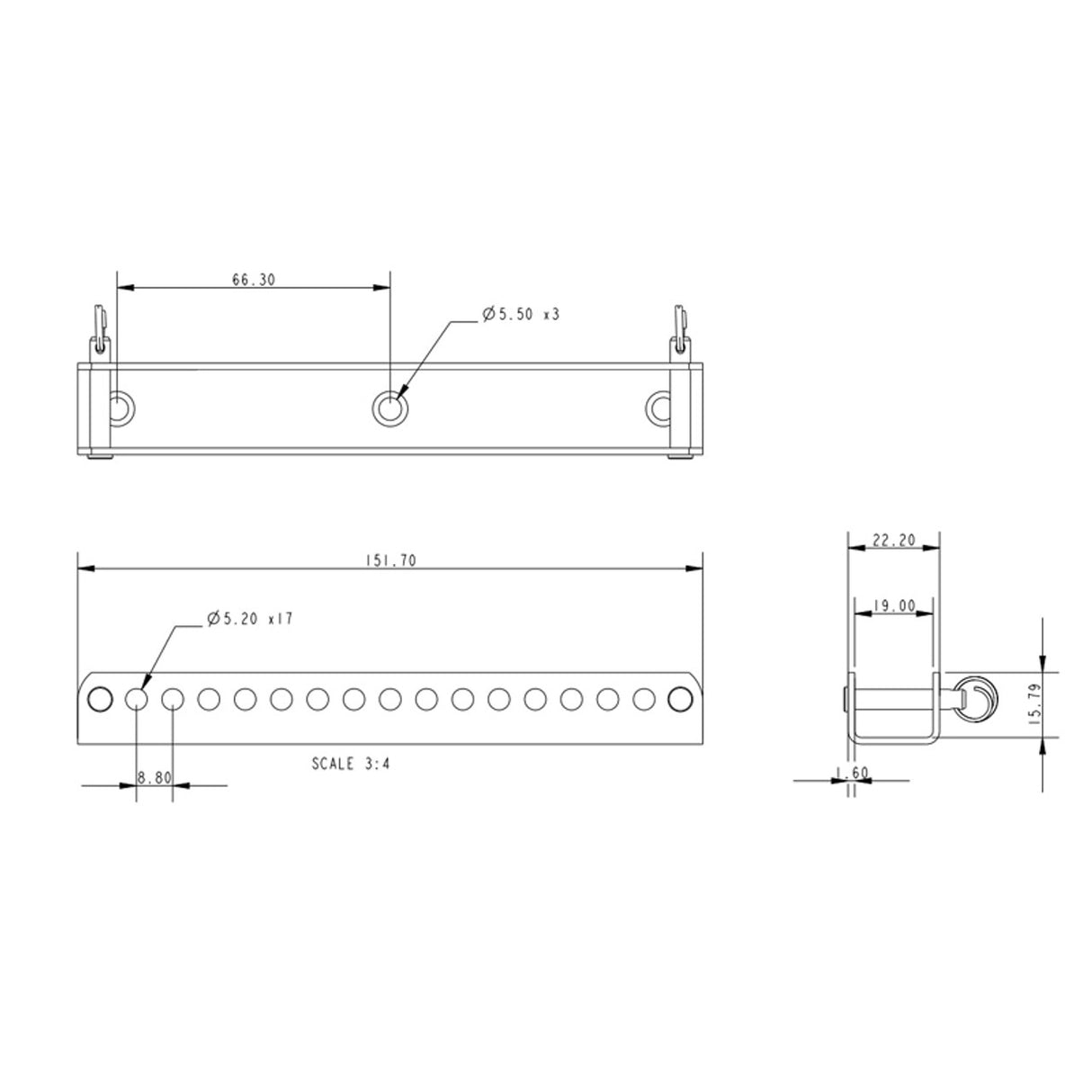 Allen Brothers Adjustable Mast Step