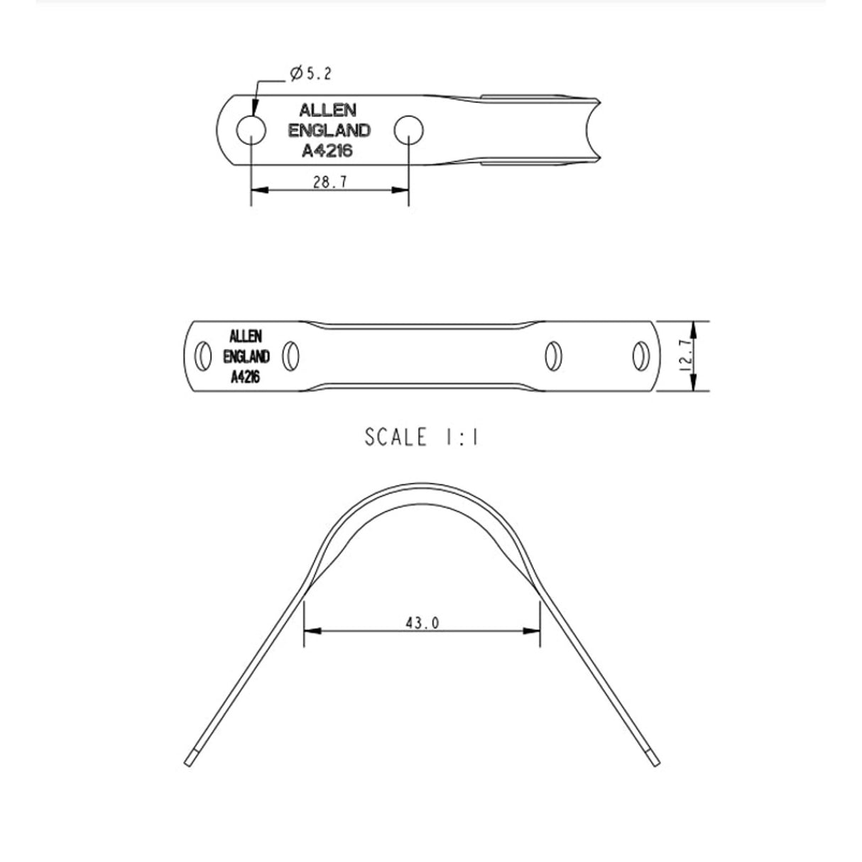 Allen Brothers Universal Boom Strap