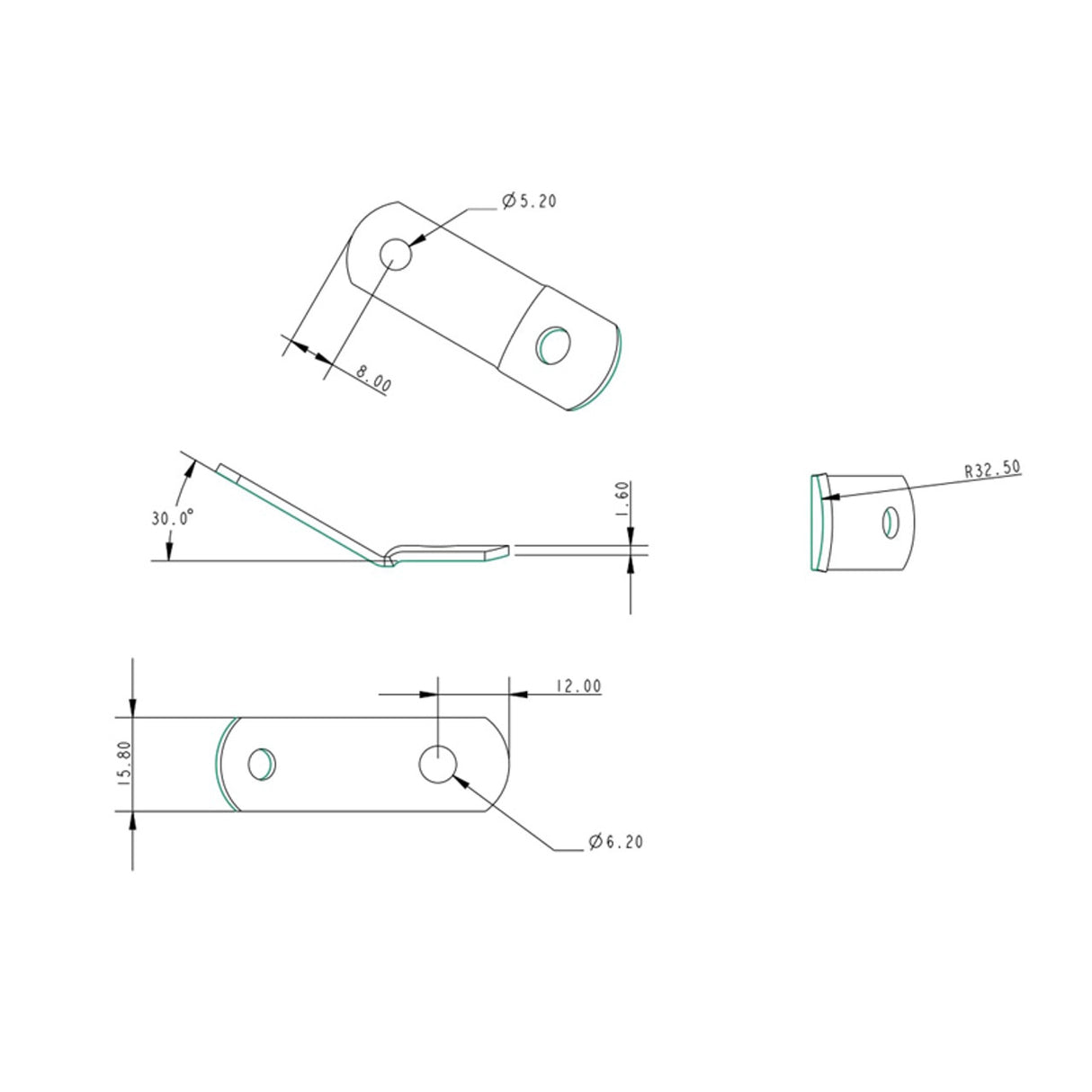 Allen Brothers 52MM Mast Tang