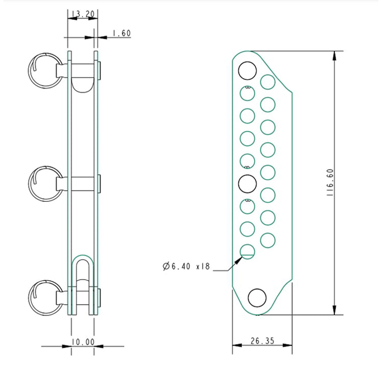 Allen Brothers 80MM High Load Vernier Adjuster