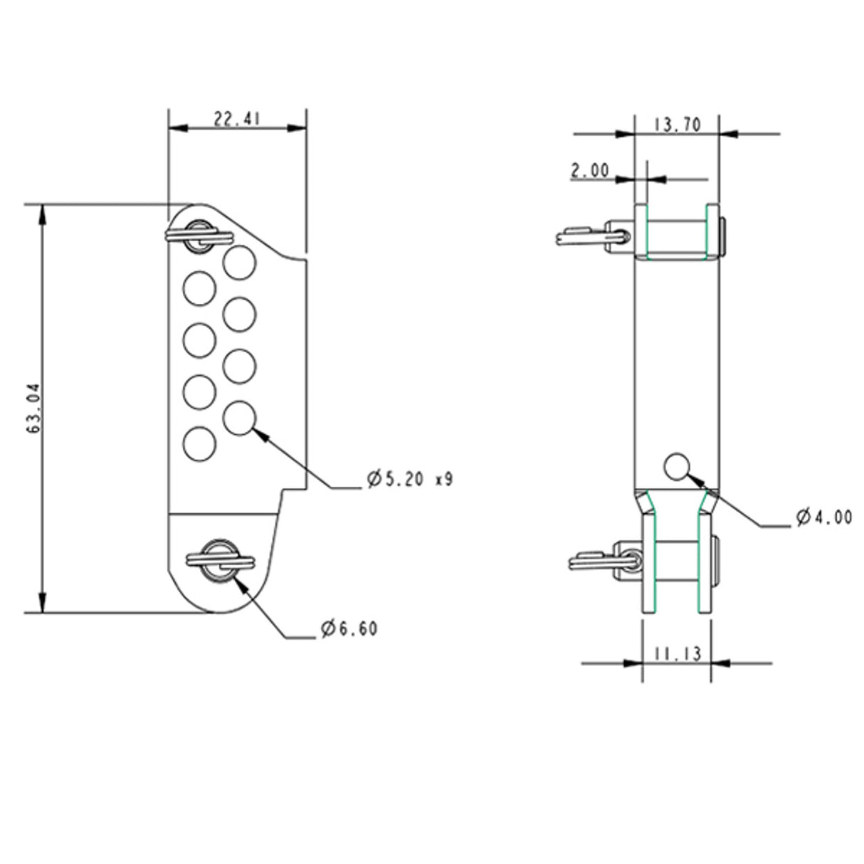 Allen Brothers Sht Vernier Stay Adjuster 6MM