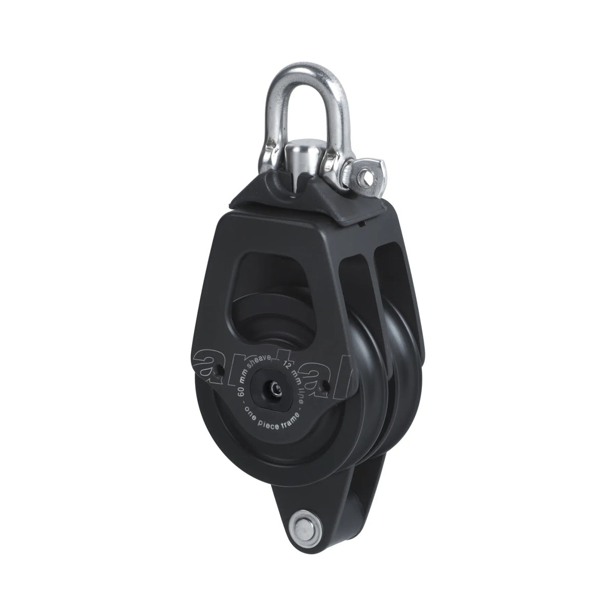 Antal 60mm OPF Double Block w/ Becket, Cam Cleat