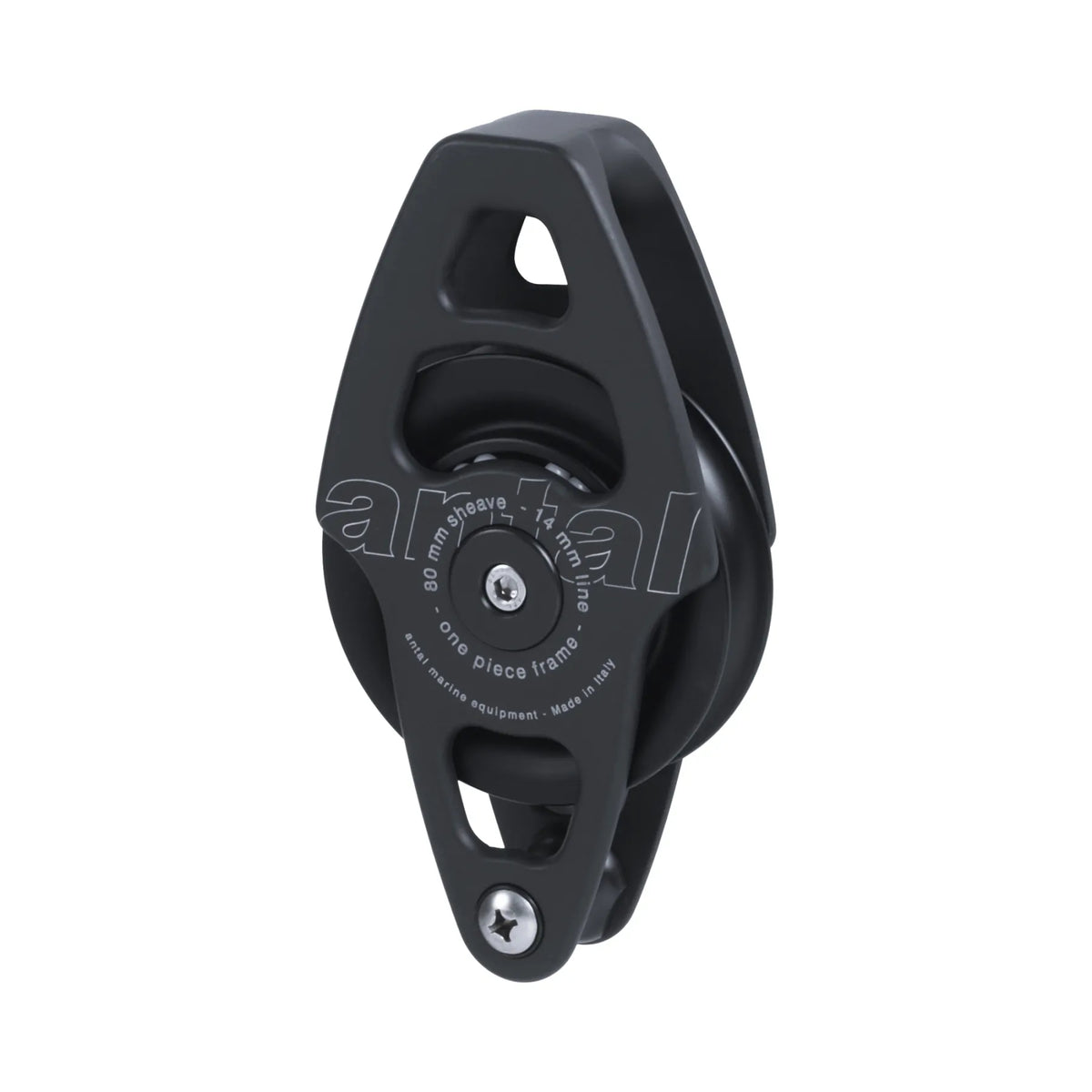 Antal 80mm OPF Single Web Block w/ Becket