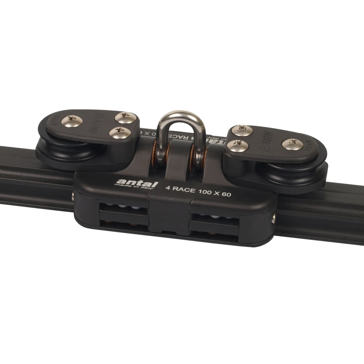 Antal 26X20 Track BB Size 100, Car Shackle, 2 Control Sheaves