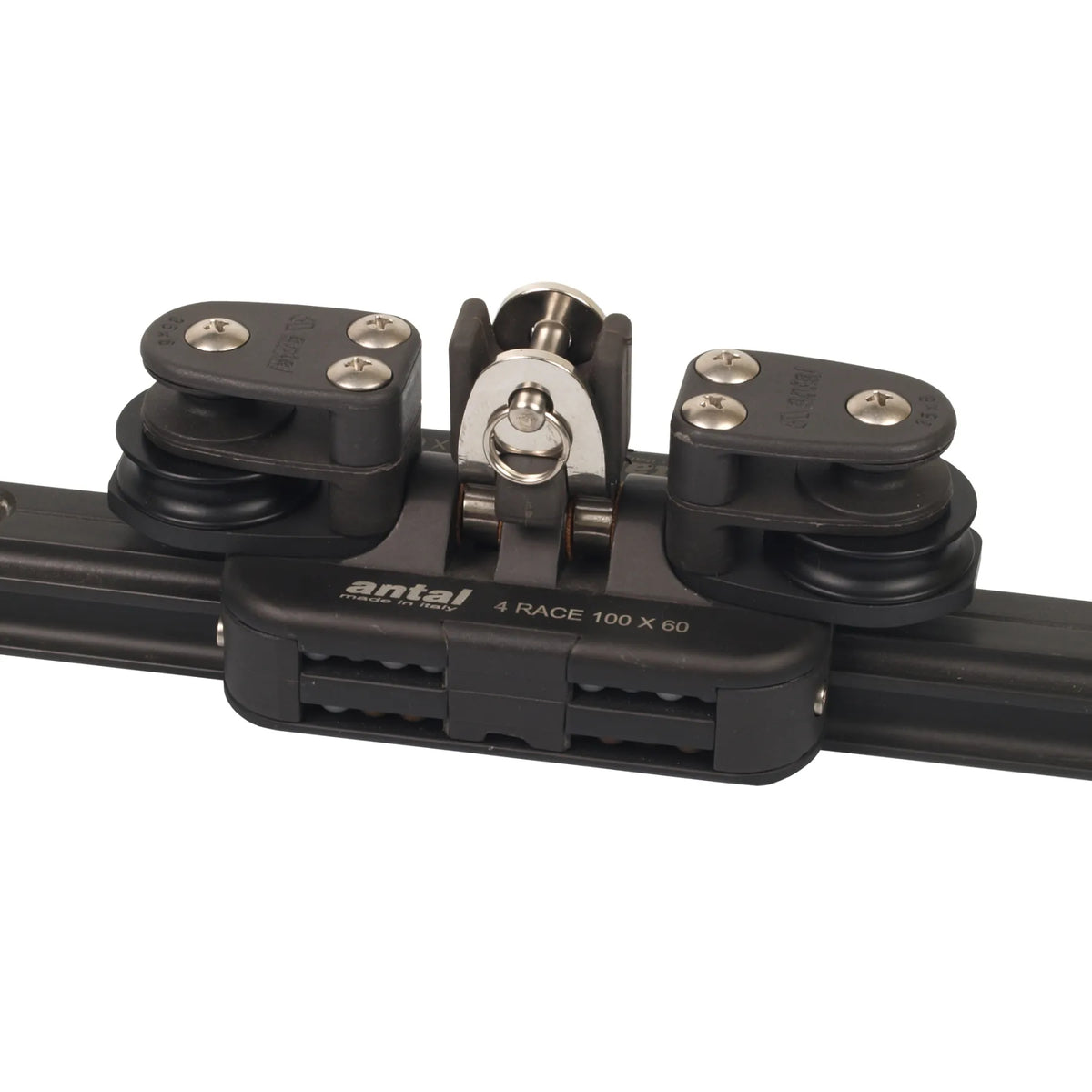 Antal 26X20 Track BB Size 100, Car Stand-Up Toggle, 2 Sheaves, 2 Beckets