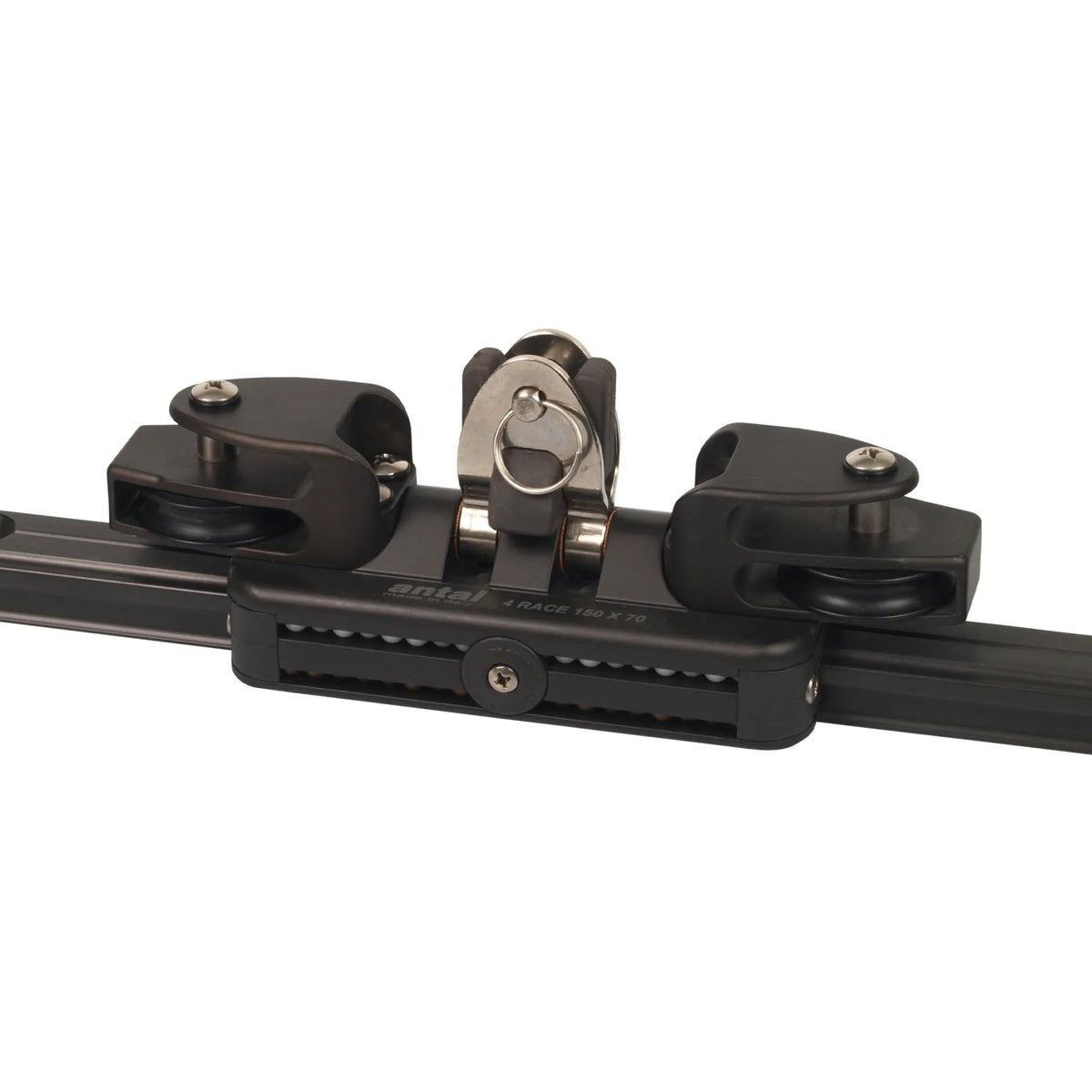 Antal 31x21 Track 150 BB Car, Toggle, Single Sheave, Becket