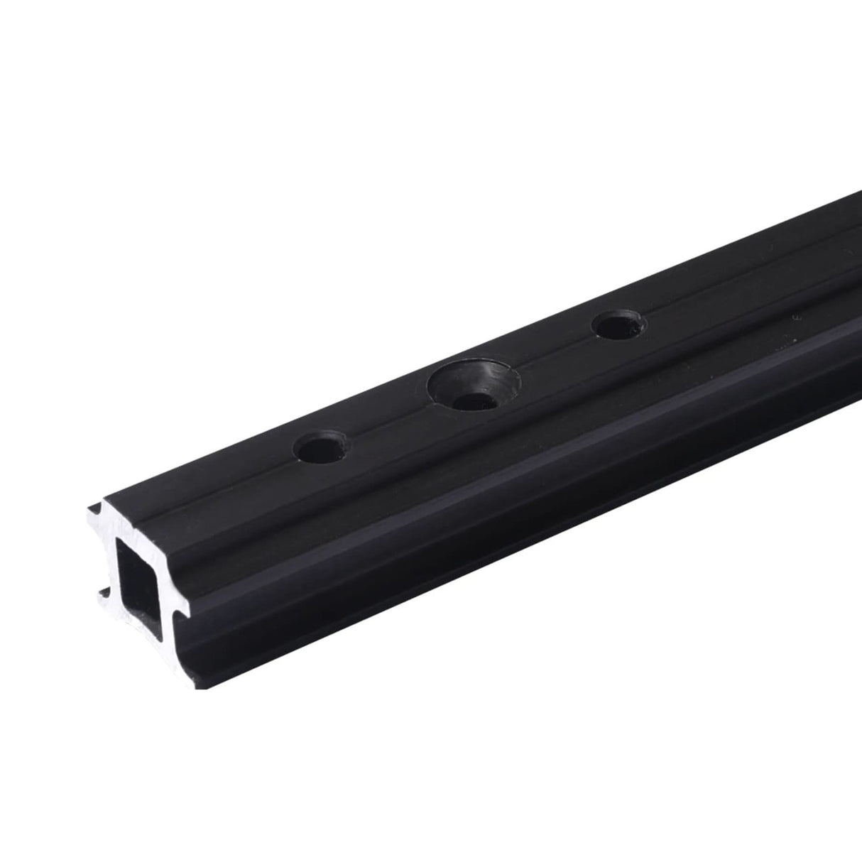 Antal BB Track 26X20 STOP PIN Holes, Black L=1000