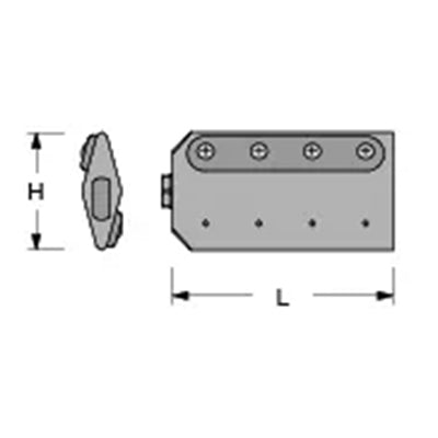 Antal SBR 120X64, 10MA, 20X10, Resin Flat Batten