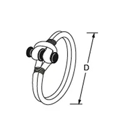 Antal Dyneema Loop Without Cover D08 (Sectoring RS76.14)