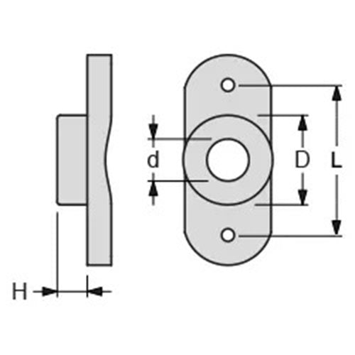 Antal Mast Low Friction Ring RF16.35