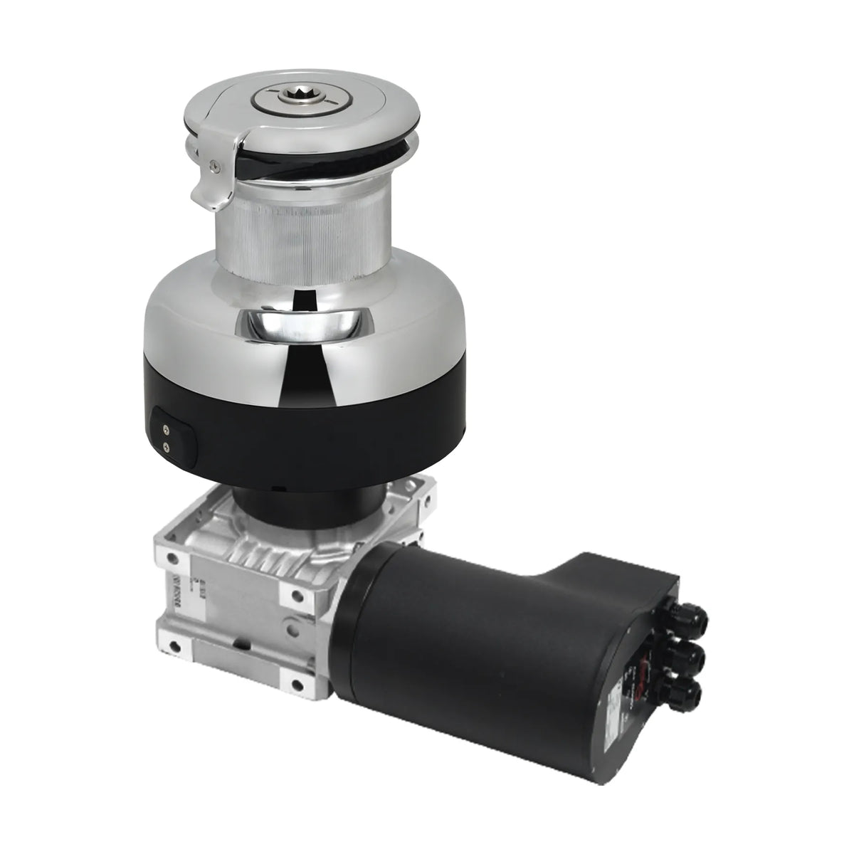 Antal Winch ST 62XT 3 Speed Electric 24V, Chrome