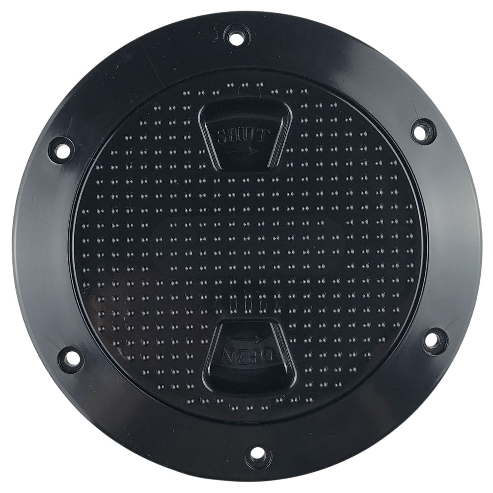 Beckson Deck Plate 4" Scr Dimp