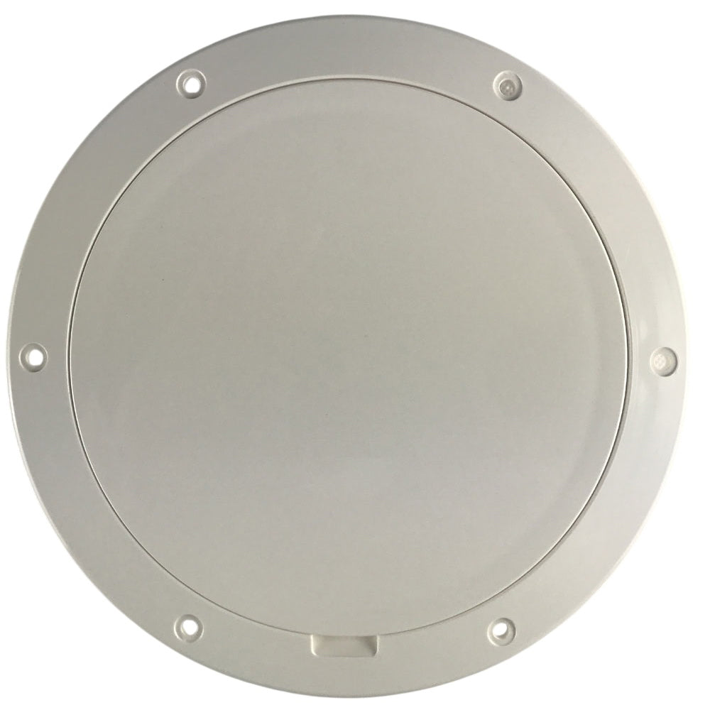 Beckson Deck Plate 6" Pry-Out Beige