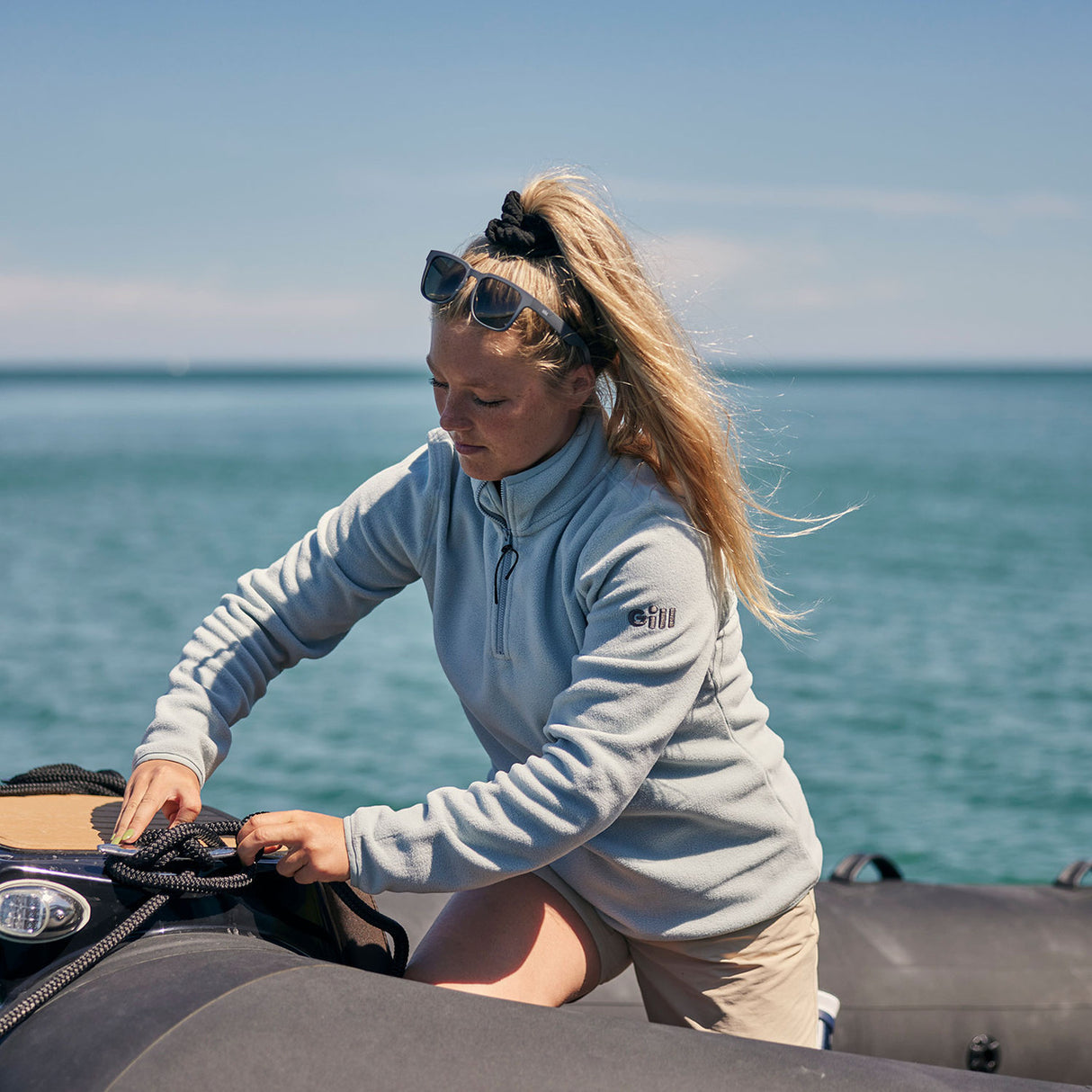 Gill Womans Pursuit 1/4 Zip Fleece