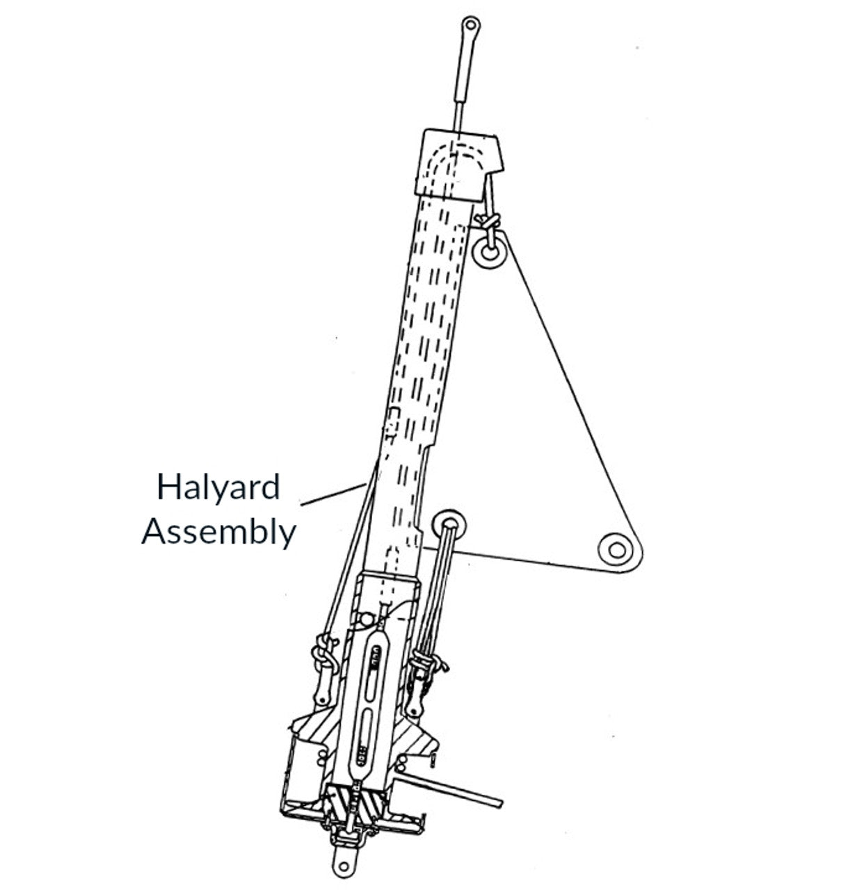 CDI FF1 Halyard Assembly