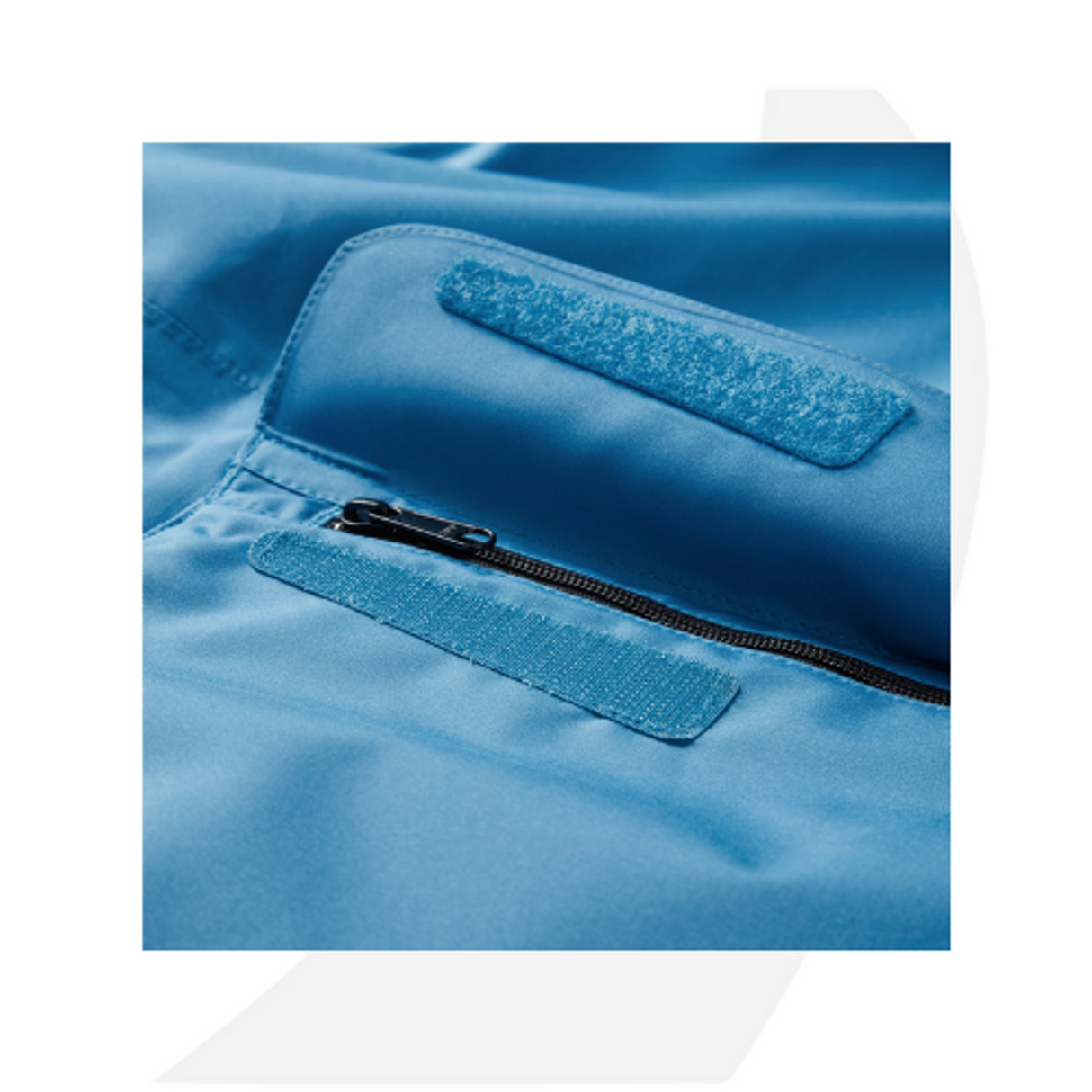 Gill Verso Light Jacket Black, Bluejay