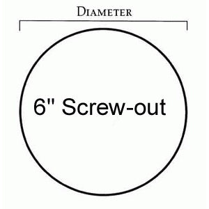 Beckson Gasket Only 6" SCR DP