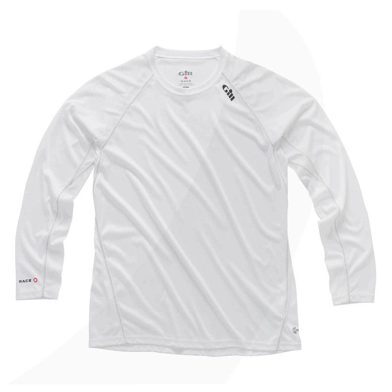 Gill Race UV Technical Shirt L/S White