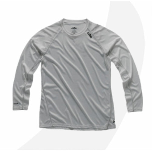Gill Race UV Technical Shirt L/S Gray