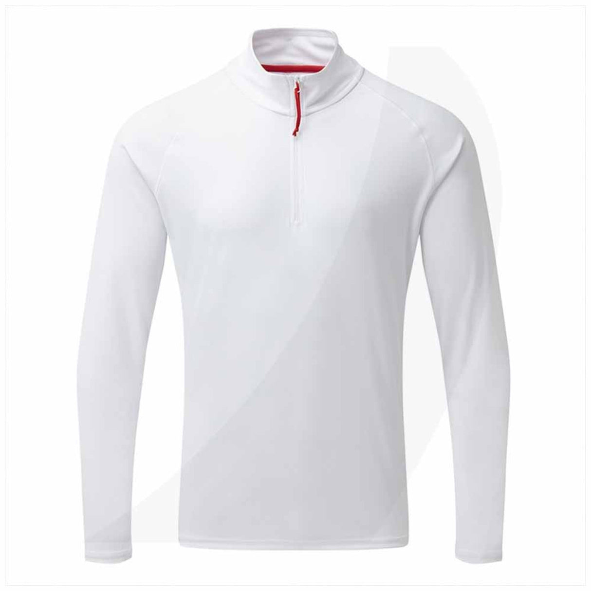 Gill Men's UV Tec Long Sleeve Zip Tee (Black, Grey, Navy, White)