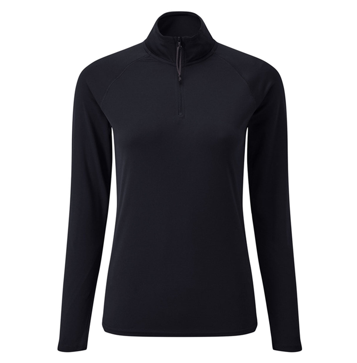 Women's UV Tec Long Sleeve Zip Tee Navy