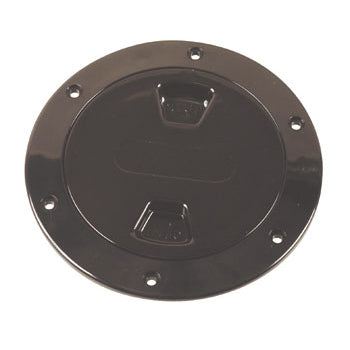 Beckson Deck Plate 4" SCR Black