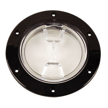 Beckson Deck Plate 4" SCR Blk/Clr