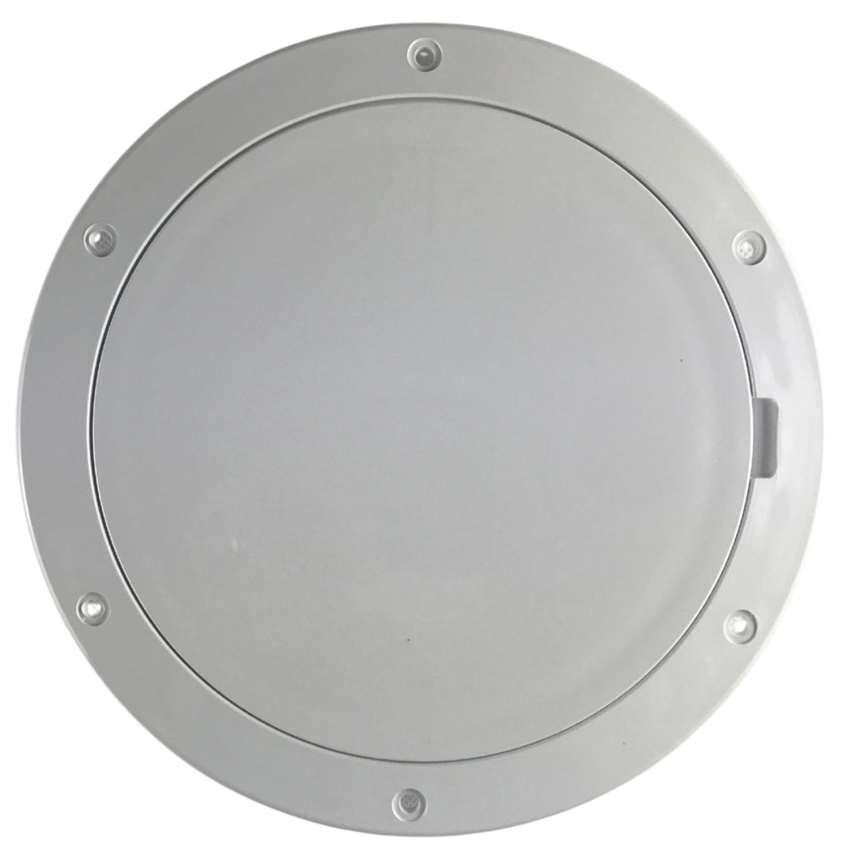 Beckson Deck Plate 6" Pry White