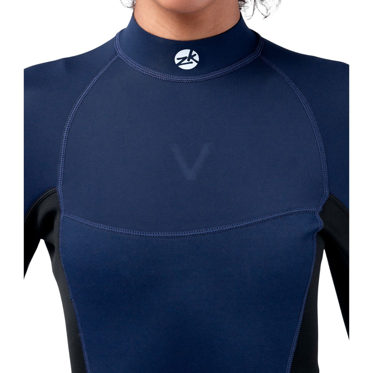 Zhik Women Microfleece V Top Navy. Clearance Size M.