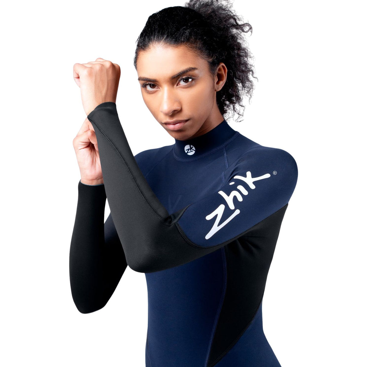 Zhik Women Microfleece V Top Navy. Clearance Size M.
