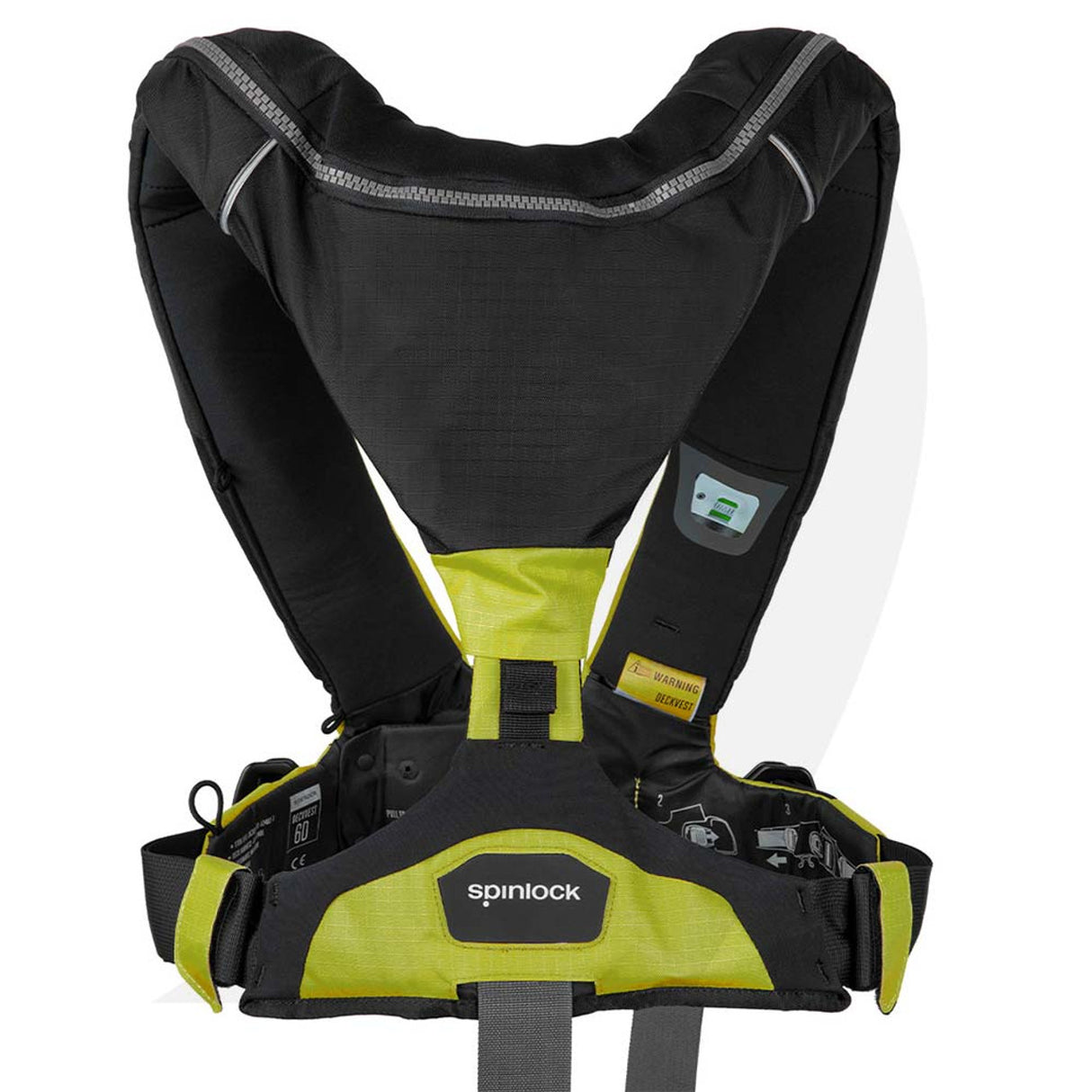Spinlock Deckvest Lifejacket Harness 6D 170N Citrus Yellow w/HRS