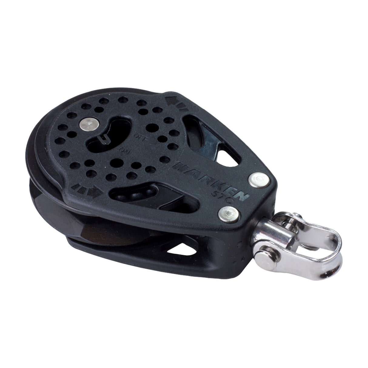 Optiparts 57mm Harken Carbo Ratchet Mainsheet Block