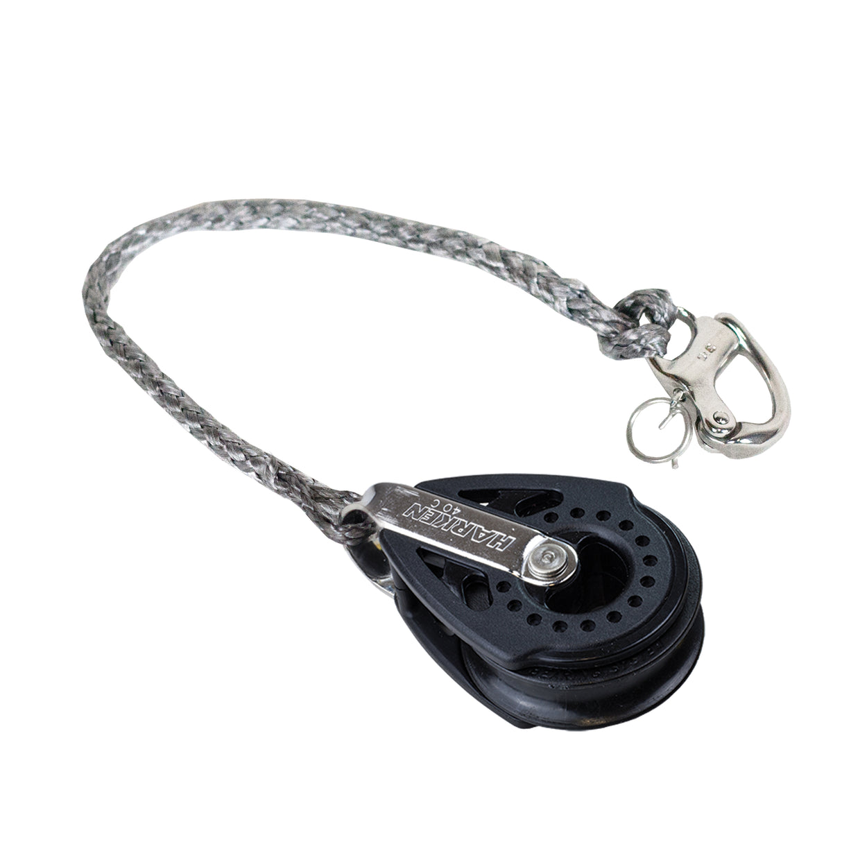 Optiparts Harken 40mm Block on Dyneema with Shackle