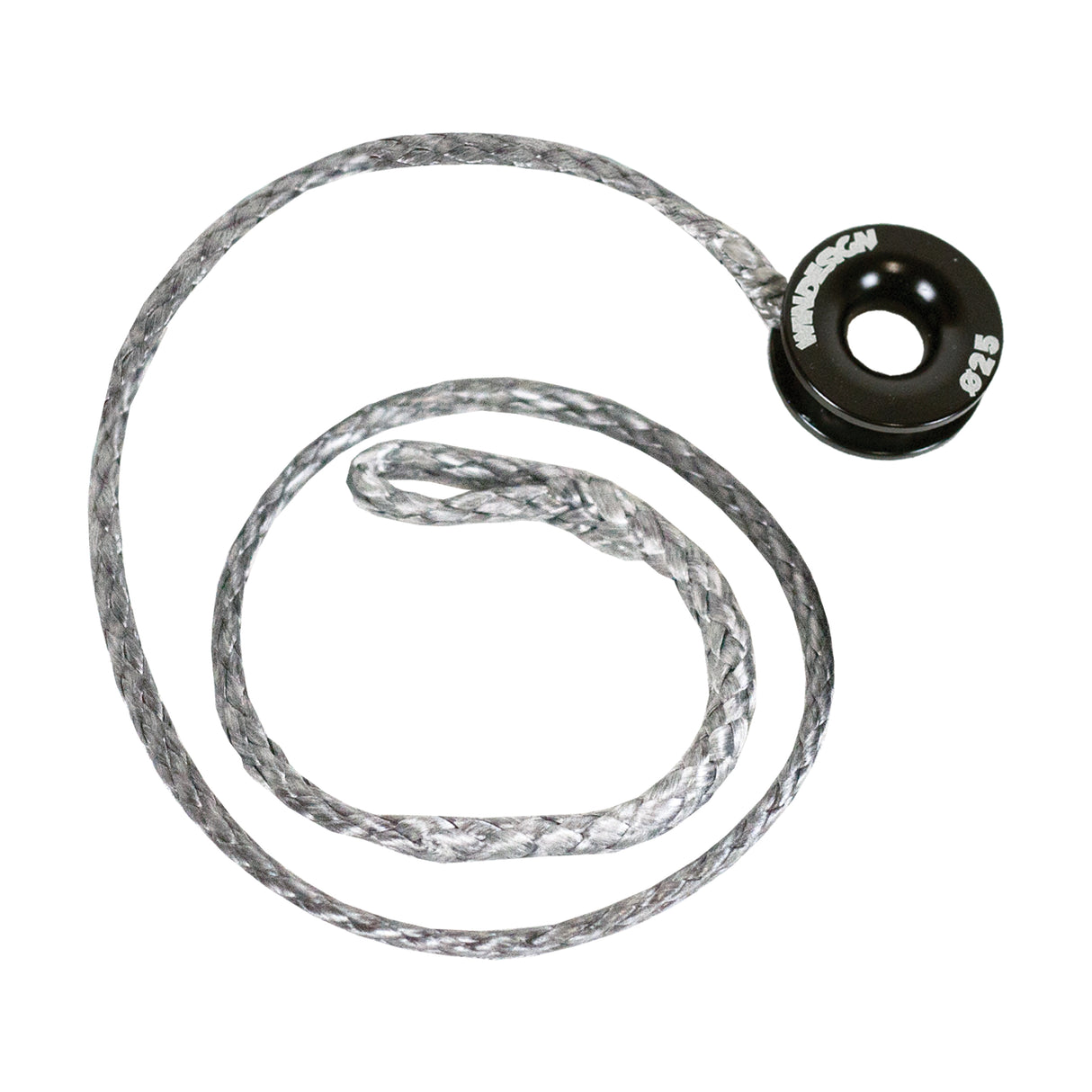 Optiparts Halyard Line with Spliced on Low Friction Ring