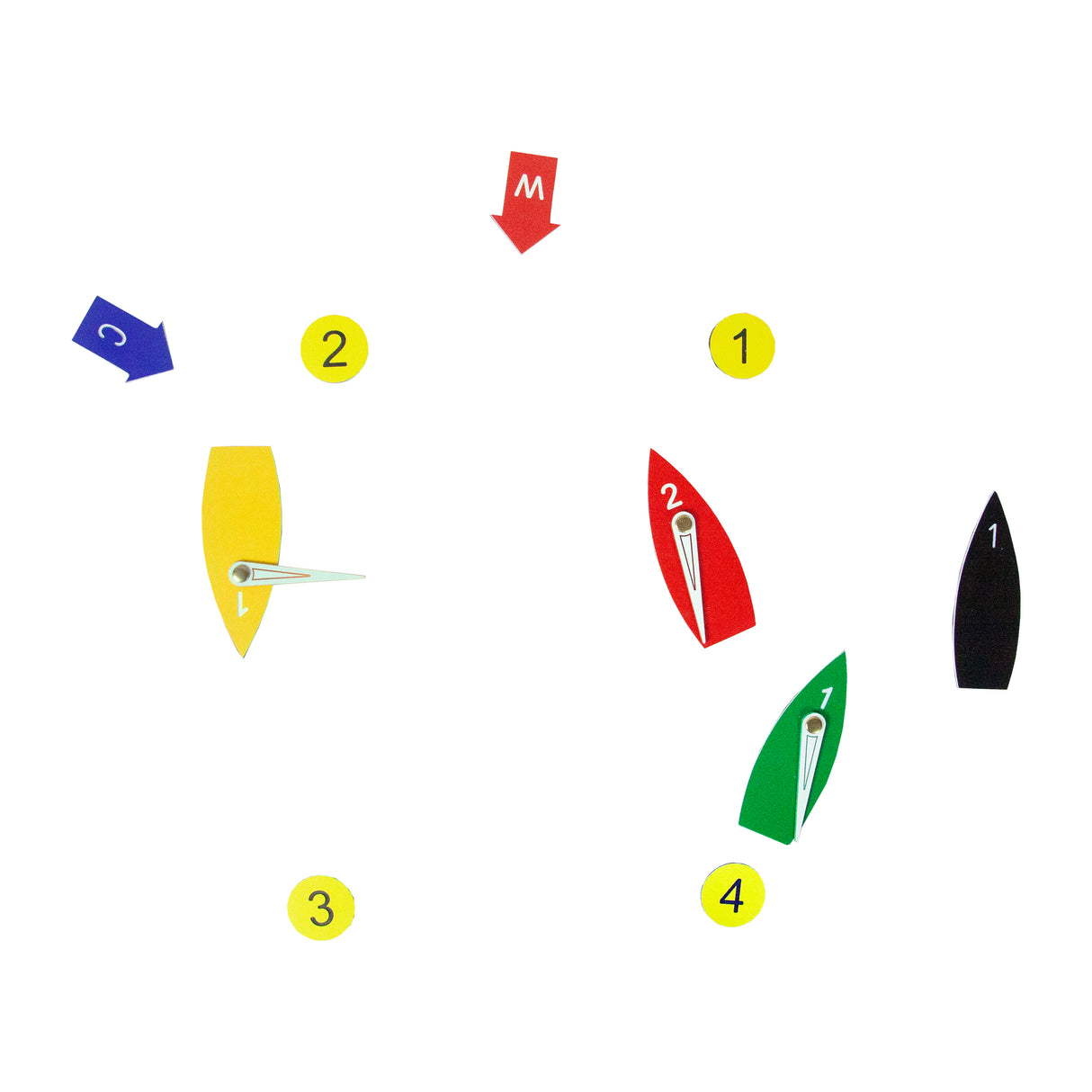 Optiparts Magnetic Protest Kit Dinghy – Full Set