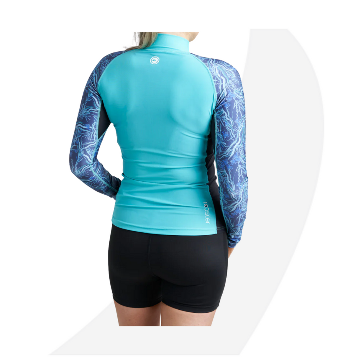 Rooster Womens Rash Top-Long Sleeved