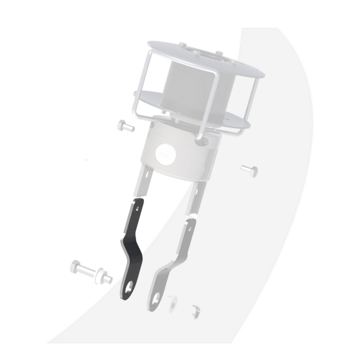 Facnor Link Plate 250mm Pin 20mm (sold per unit)