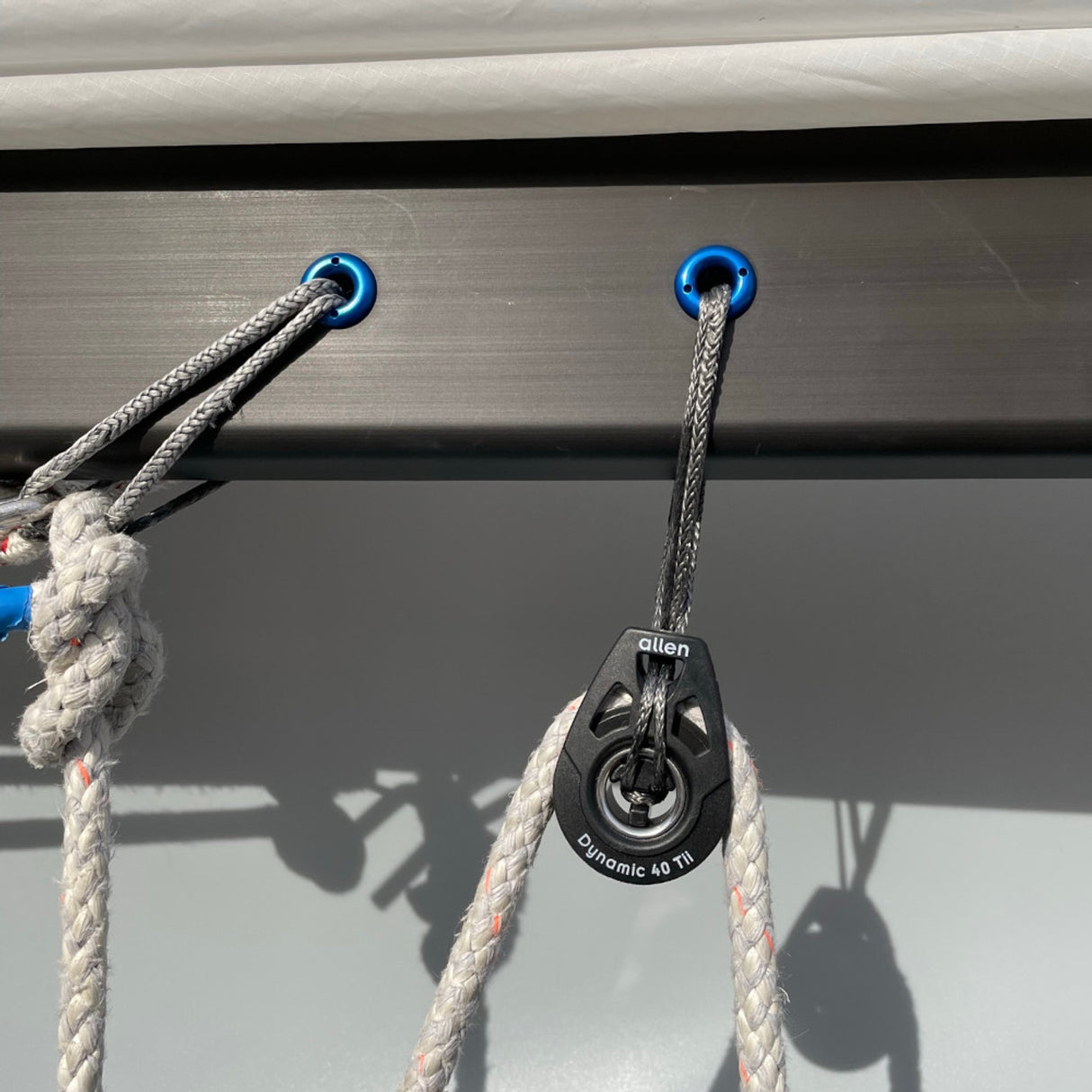 Allen Brothers Finn Boom Asssembly without Lever or Rope