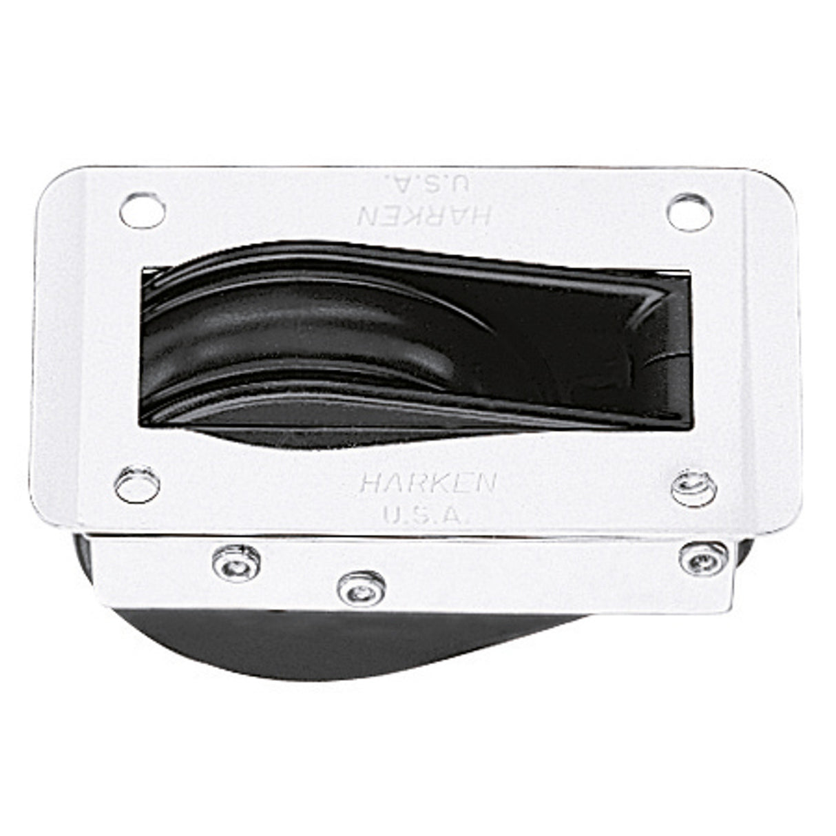 Harken 2.25 Thru Deck Block w/Coverplate